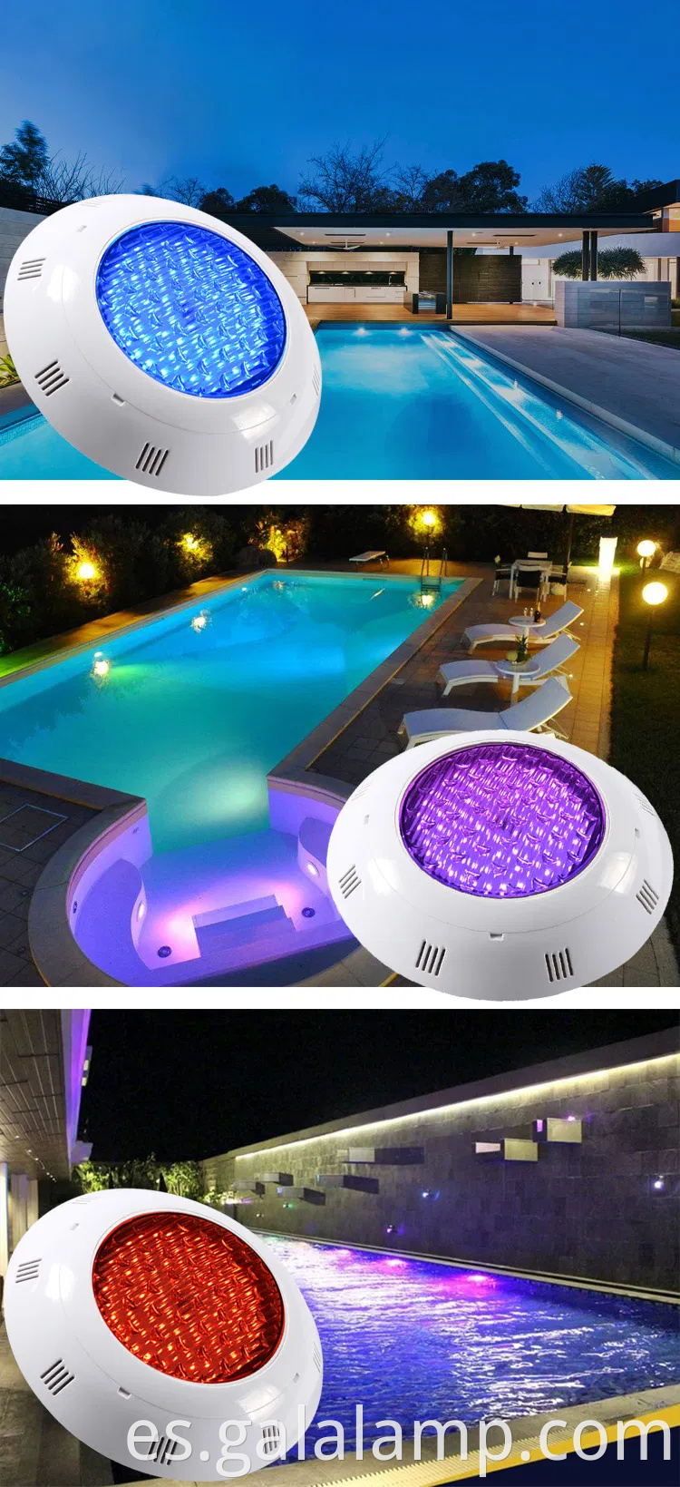 RGB de piscina AC12V RGB de AC12V RGB de control remoto de control remoto de control remoto.